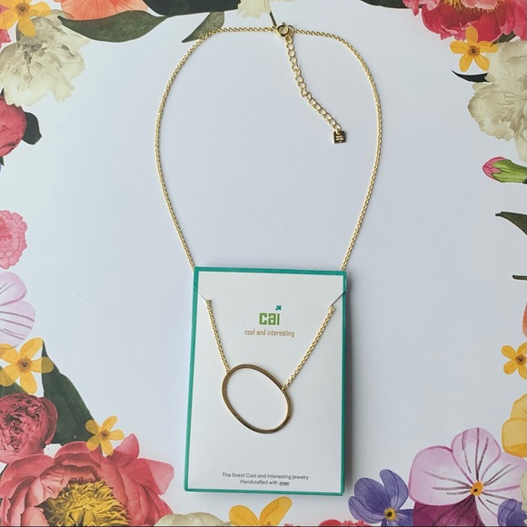 “O” Initial Necklace by Cool and Interesting (CAI) - Picture 2 of 2